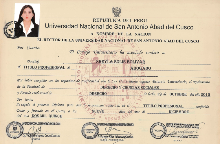 Law degree certificate full size